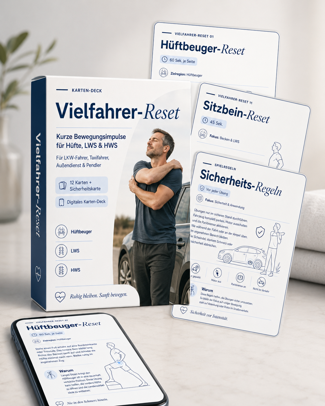Vielfahrer-Reset · Bewegungskarten